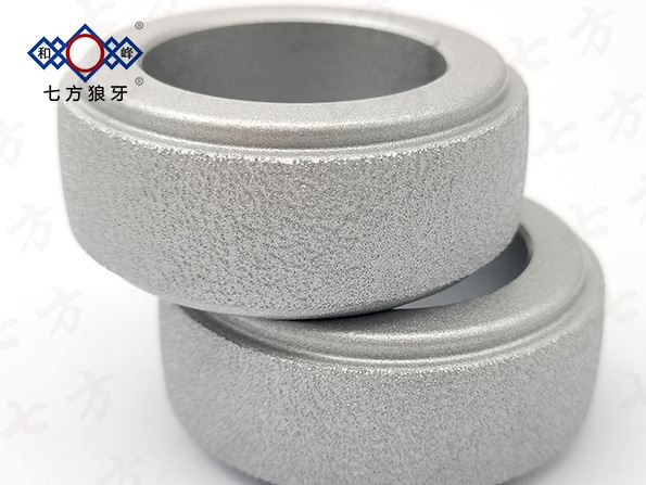 禹州七方超硬磨具 半导体单晶硅硅块修边无崩边金刚石磨轮