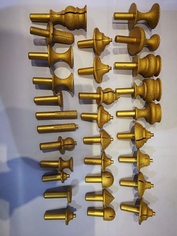 钎焊金刚石石英石铣刀